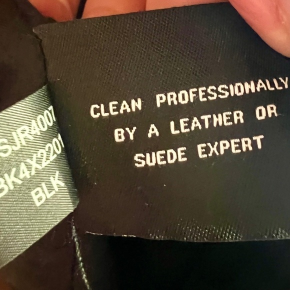 Black Rivet Vintage Leather Jacket with Hoodie - 3XLT - Picture 9 of 9